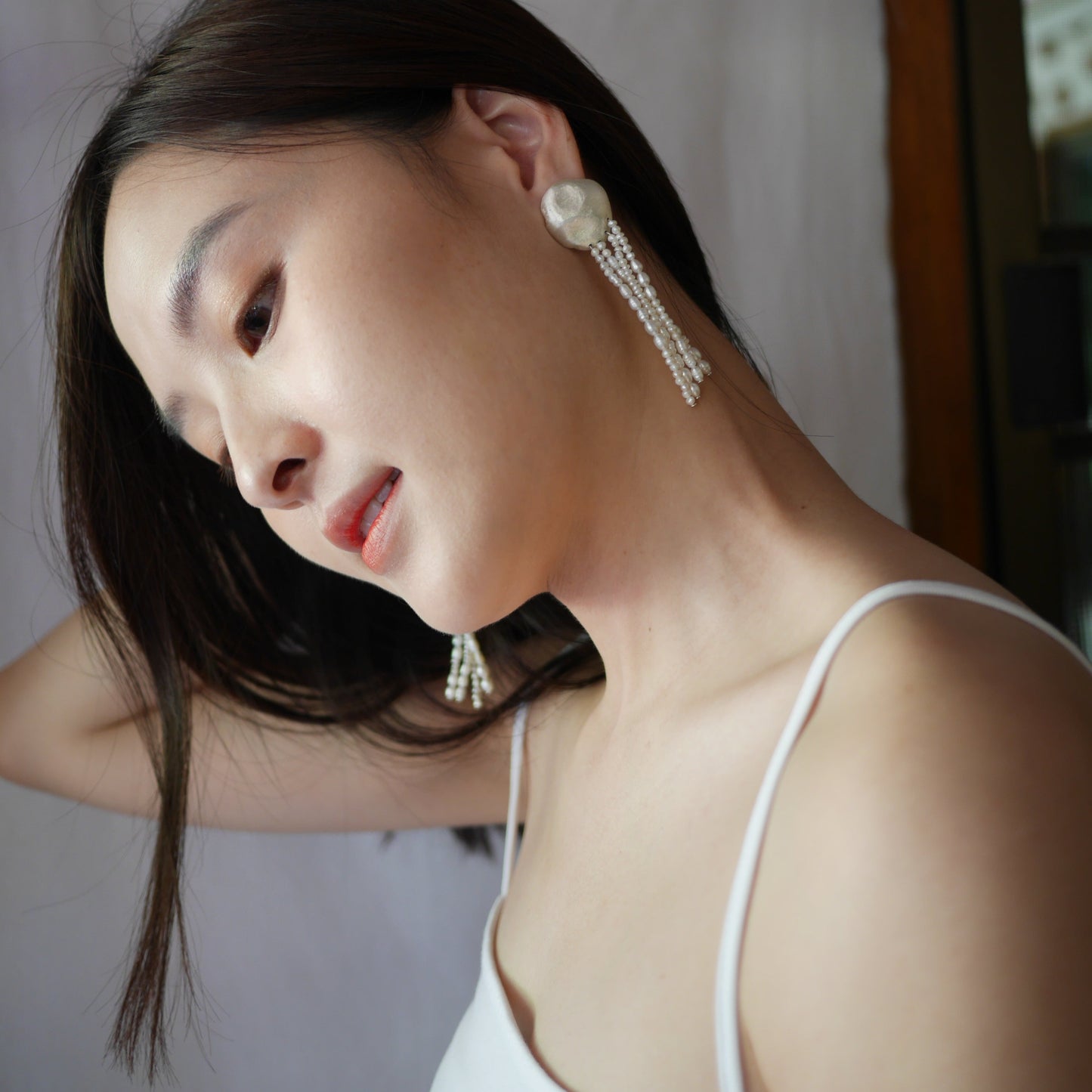 Waterfall earring