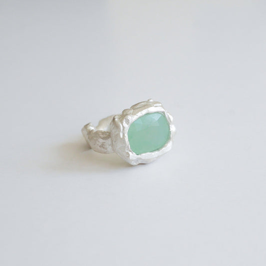 Chrysoprase ring 01