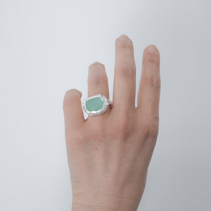 Chrysoprase ring 01